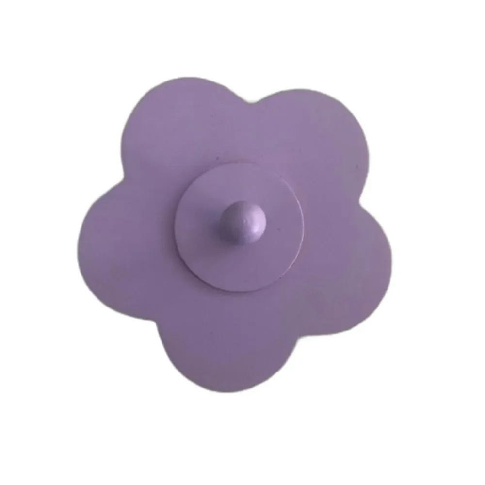 Cute Wooden Daisy Flower Wall Pegs NWOT Nursey Girls Room Decor Set of 3